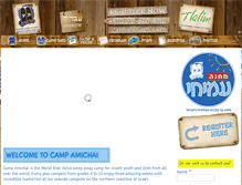 Tablet Screenshot of campamichai.org